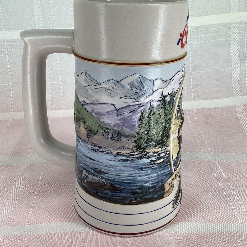 1993 Coors Brewing The Rocky Mountain Legends Series Stein